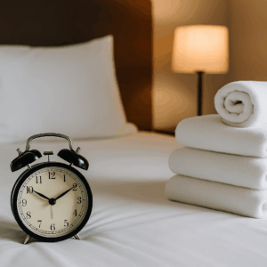 Départ tardif – Prenez votre temps, jusqu’à 12h !